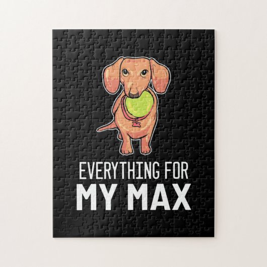 Alles voor mijn Dachshund Legpuzzel (Verticaal)