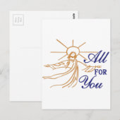 Alles voor u briefkaart (Voorkant / Achterkant)
