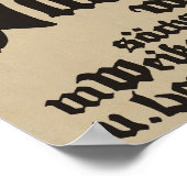 Alles voor Vaterland! WW1-poster Poster (Hoek)