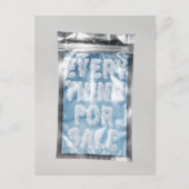 Alles voor verkoop briefkaart (Voorkant)