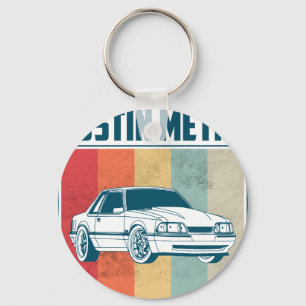 Alles waar ik om geef is mijn Pontiac Gto enzo Sleutelhanger