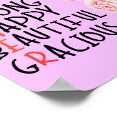 Alles waar moeder voor staat poster (Hoek)