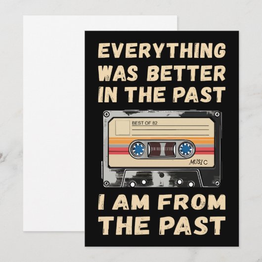 Alles was beter in de vorige cassette kaart (Voorkant / Achterkant)