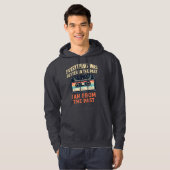 Alles was beter in het verleden cassette hoodie (Voorkant volledig)