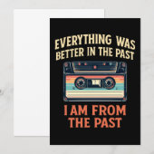 Alles was beter in het verleden cassette kaart (Voorkant / Achterkant)