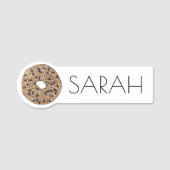 Alles wat brood bakkerij van gebak maakt van gebak naamplaatje (Voorkant)