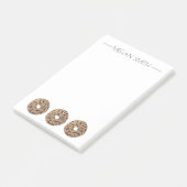 Alles wat brood bakkerij van gebak maakt van gebak post-it® notes (Schuin)