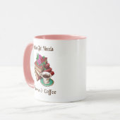 Alles wat een meisje nodig heeft | Boeken en koffi Mok (Voorkant links)