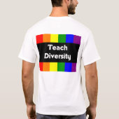 alles wat geleerd wordt t-shirt (Achterkant)