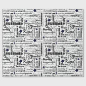 Alles wat goed is voor jou cadeaupapier (Vlak)