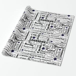 Alles wat goed is voor jou cadeaupapier