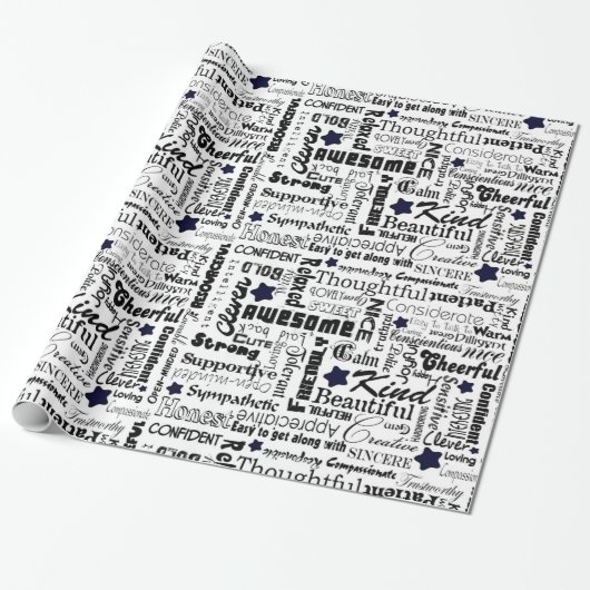 Alles wat goed is voor jou cadeaupapier (Uitgerold)