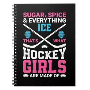 Alles wat Ice Hockey Girls Notitieboek