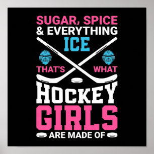 Alles wat Ice Hockey Girls Poster