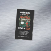 Alles wat ik aanraak, draait om de verkoop van onr magnetisch visitekaartje (Voorbeeld)