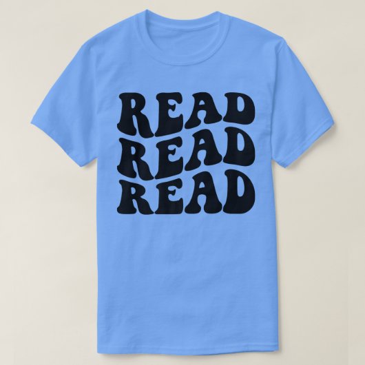 Alles wat ik doe is lezen... is alles wat ik schri t-shirt (Design voorkant)
