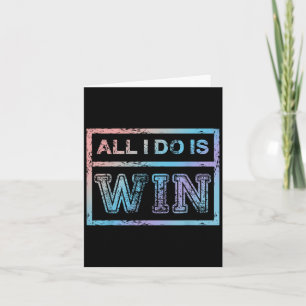 Alles wat ik doe is winnen - Motivatie sporter Kaart