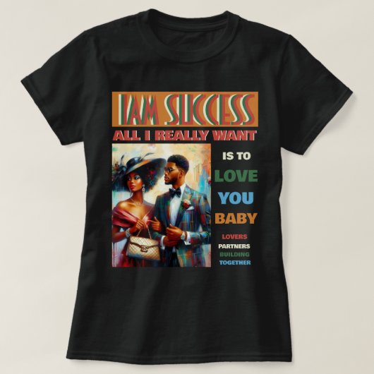 ALLES WAT IK ECHT WIL T-SHIRT (Design voorkant)