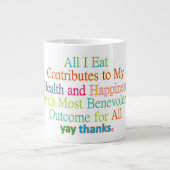 Alles wat ik eet is mok (Voorkant)