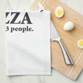 Alles wat ik geef om tillen en pizza - grappige sp theedoek (Quarter Fold)