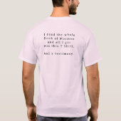Alles wat ik heb T-shirt (Achterkant)
