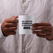 Alles wat ik heb voor Vaderdag | Grappig typografi Koffiemok