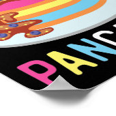 Alles wat ik leuk vind is Pan Cakes Pansexual Colo Poster (Hoek)