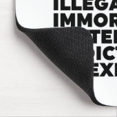 Alles wat ik leuk vind muismat (Hoek)