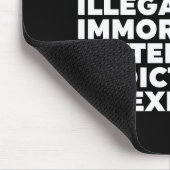 Alles wat ik leuk vind muismat (Hoek)