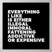 Alles wat ik leuk vind poster (Voorkant)