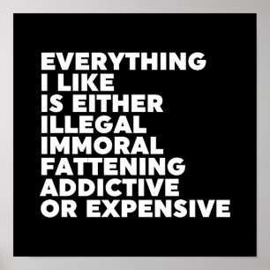 Alles wat ik leuk vind poster