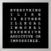 Alles wat ik leuk vind poster (Voorkant)