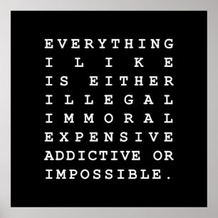 Alles wat ik leuk vind poster