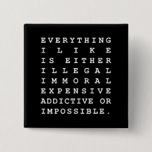 Alles wat ik leuk vind vierkante button 5,1 cm