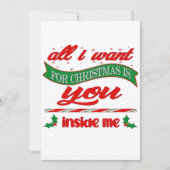 Alles wat ik met kerst wil is jij kaart (Voorkant)