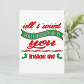 Alles wat ik met kerst wil is jij kaart (Staand voorkant)