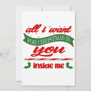 Alles wat ik met kerst wil is jij kaart