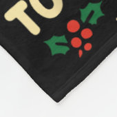 Alles wat ik met Kerstmis wil is dat mijn studente Fleece Deken (Hoek)