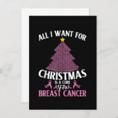 Alles wat ik met Kerstmis wil is een remedie tegen Kaart (Voorkant / Achterkant)