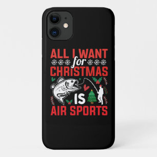 Alles wat ik met Kerstmis wil is Lucht Sport Case-Mate iPhone Case