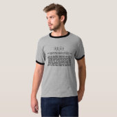 ALLES WAT IK MOET WETEN... T-SHIRT (Voorkant volledig)