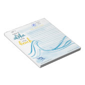 Alles wat ik nodig heb, is Aloha en het strand om  Notitieblok (Schuin)