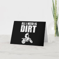 Alles wat ik nodig heb is de Dirt Bike Motocross-o
