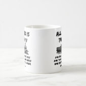 Alles wat ik nodig heb is deze stoomtrainmotor en  koffiemok (Center)