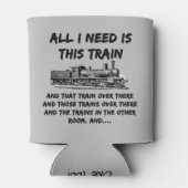 Alles wat ik nodig heb, is deze treinstroommotor blikjeskoeler (Achterkant)