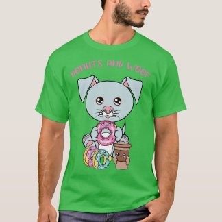 Alles wat ik nodig heb is donuts en honden donuts  t-shirt