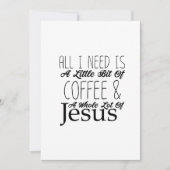 Alles wat ik nodig heb is een beetje koffie en een (Voorkant)