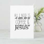 Alles wat ik nodig heb is een beetje koffie en een (Staand voorkant)