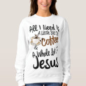Alles wat ik nodig heb is een beetje koffie en een trui (Voorkant)
