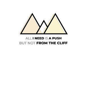 Alles wat ik nodig heb is een duw t-shirt